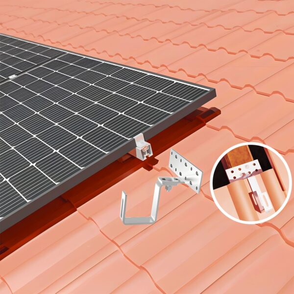 Solarpanel Halterung Ziegeldach - Roof Set